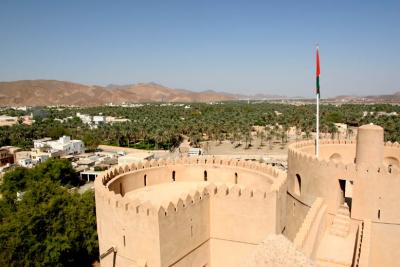 View from the top of the Fort