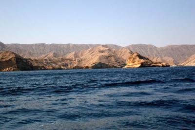 Rocks inside the sea