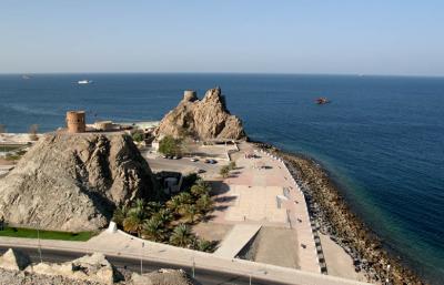 Corniche view from Incense burner