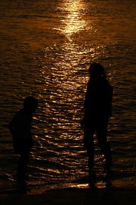 Abu Dhabi Beach .....sunset