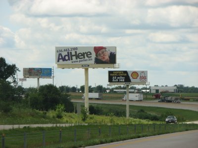 'Litter On A Stick' I-70 Missouri