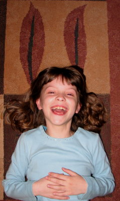 Kate as a rabbit