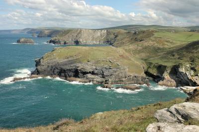 Tintagel coastline