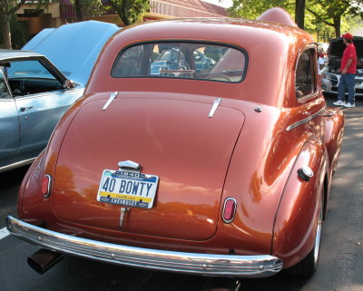 40 Chevy Sedan rear