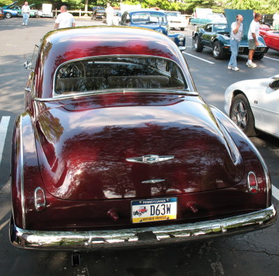 49 Chevy Coupe rear