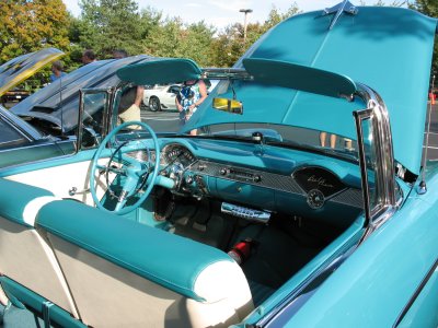 55 Chevy Bel Air dash
