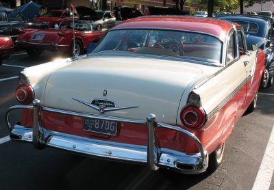 56 Ford Fairlane rear