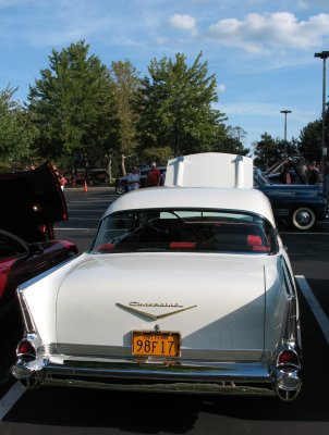 57 Chevy Bel Air rear