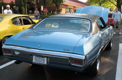 70 Chevy Malibu rear