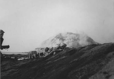 Mount Suribachi on Iwo Jima