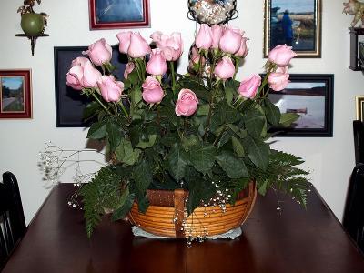 2 Dozen Pink Roses