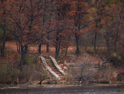 Steps Down to the Lake in Autumn.jpg