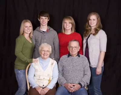 Emma, Wes, and Grandchildren