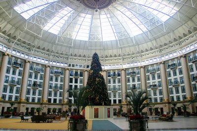 Partial Lobby View of the West Baden Springs Hotel