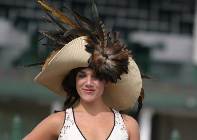 A Kentucky Derby Hat