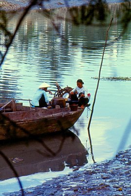 ... Life Near the Saigon River ...