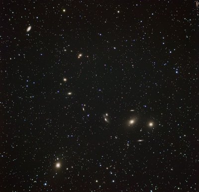 Markarian's Chain with M87 & M88