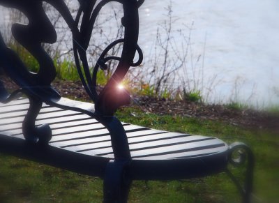 Watching the river...