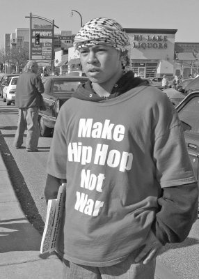 Make hip hop not war