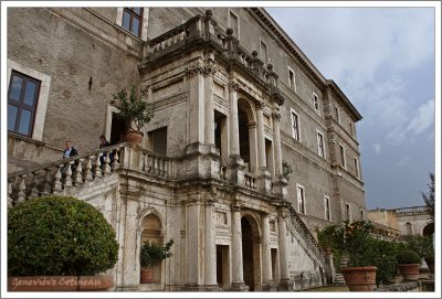 Faade de la Villa D'Este, Pirro Ligorio