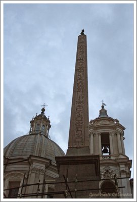 Oblisque gyptien / Obelisco Agonale