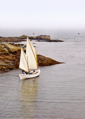 Evening Sail - Maine Coast