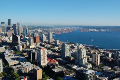 Space Needle view