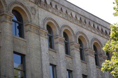 Pioneer Square building facade
