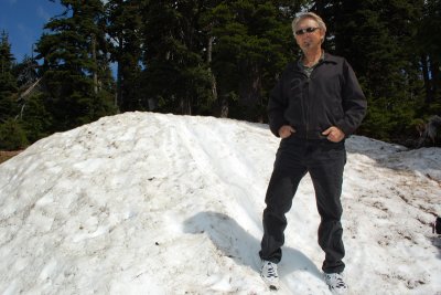 Snow remains in June