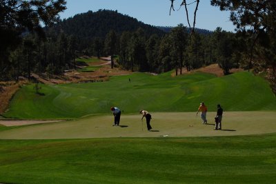 Hole #9 green