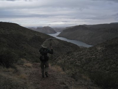 View towards Canyon Lake