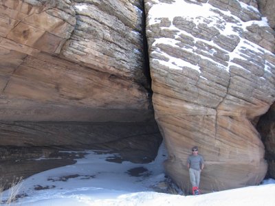 Near the cave entrance