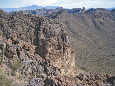 Near ridgeline looking south