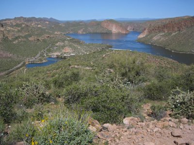 Canyon Lake overlook