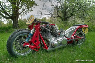 Red Molly - A Vincent-powered racing sidecar