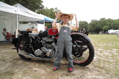 26th Annual British and European Motorcycle Rally in New Ulm TX
