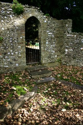 Kearsney Abbey ruin