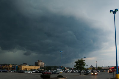 Maine Mall shelf cloud