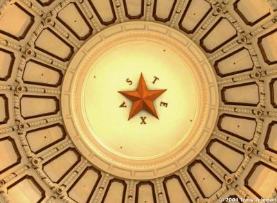 Inside View of Capitol Building Austin Texas