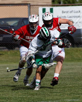 Seton Catholic Central's Boys Lacrosse Team versus Chenango Valley High School in the Section 4 Playoffs