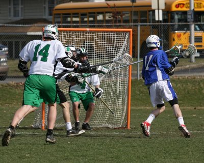 Seton Catholic Central's Boys Lacrosse Team versus Chenango Forks High School