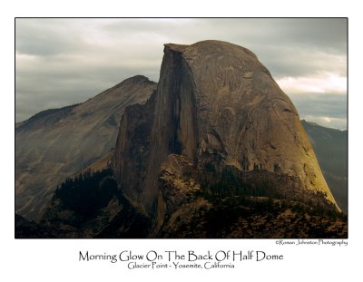 Morning Glow On Back Of Half Dome.jpg  (Up To 30 x 45)