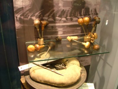Tools used to make the cup