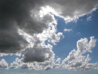  Checking out the clouds