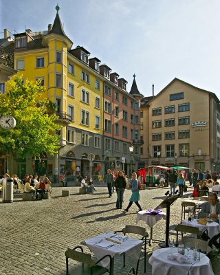 Zurich city life
