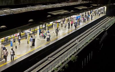 Tokyo subway station at night (Ochanomizu)