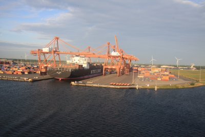 Op het Noordzeekanaal