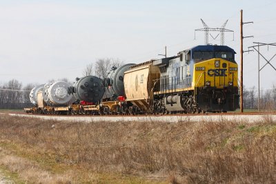 CSX 530 Princeton IN 07 Mar 2008