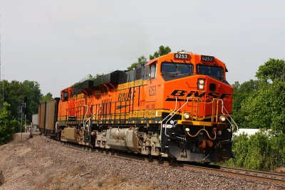 BNSF 6263 West Vienna IL 06 June 2009