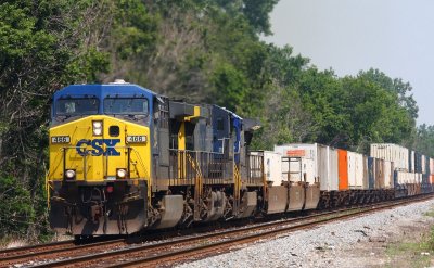 CSX 466 Q121 Evansville IN 27 June 2009